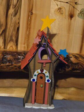Sleepy Hollow Handmade Birdhouse  NWOT